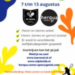 HERQUA OPEN ZOMER TOERNOOI 17+/35+/50+/60+/70+ 2023